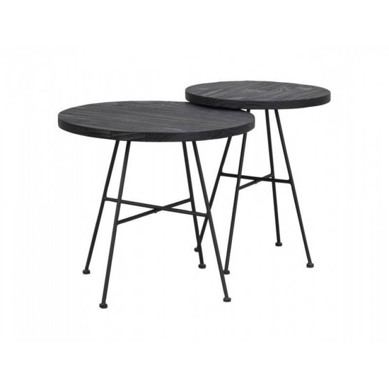 RO Grafton Nesting Tables Black